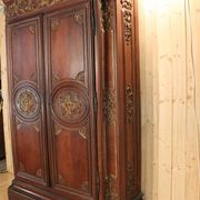 Large 18th Century Regency Wardrobe, Parisian Work