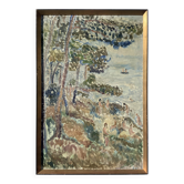 Vintage Oil On Canvas Landscape By Eva Eneroth, Paris, Mid 20th Century