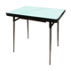 Green vintage formica table 60