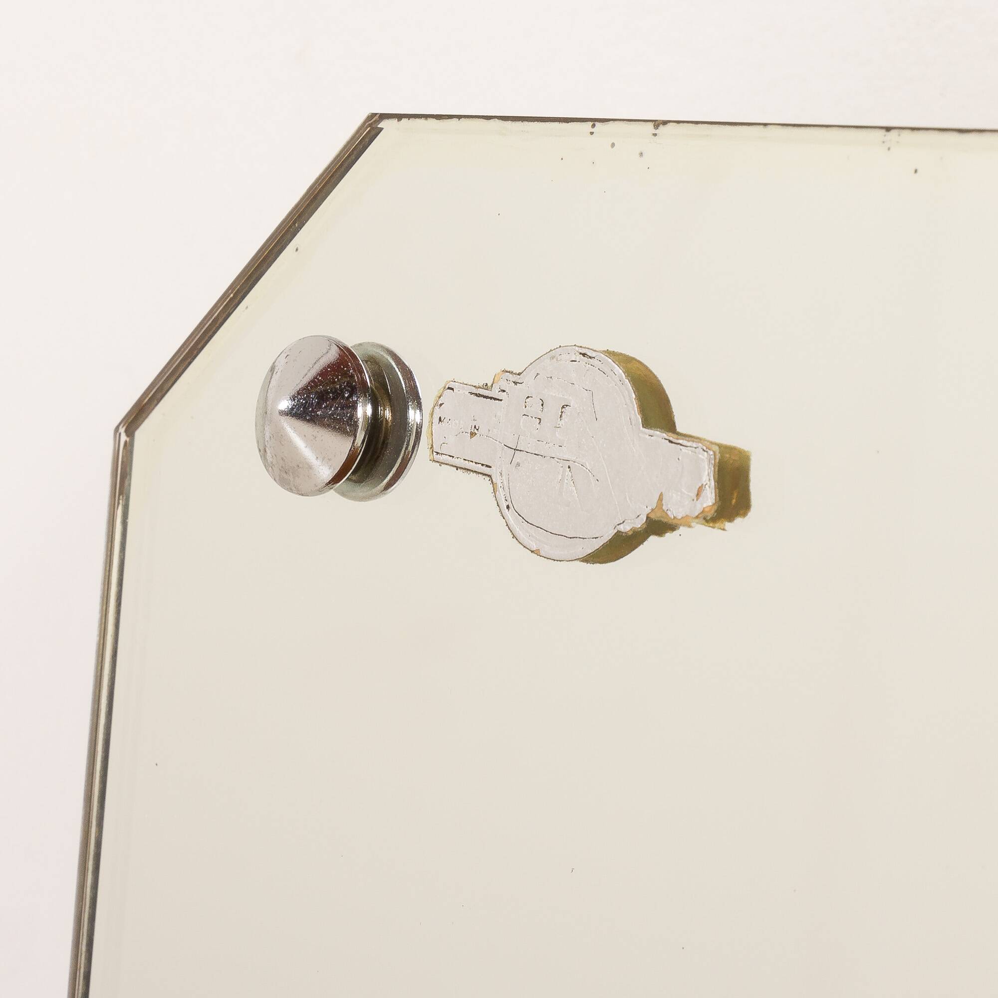 Scandinavian mid century vanity with adjustable mirror, 1960s