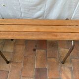 Vintage school bench