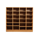 Ash bookcase, Danish design, 1960s, manufactured by SKM