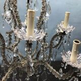 Lustre 10 branches pampilles