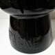 Champagne bucket design black glass in the shape of a 70s cork