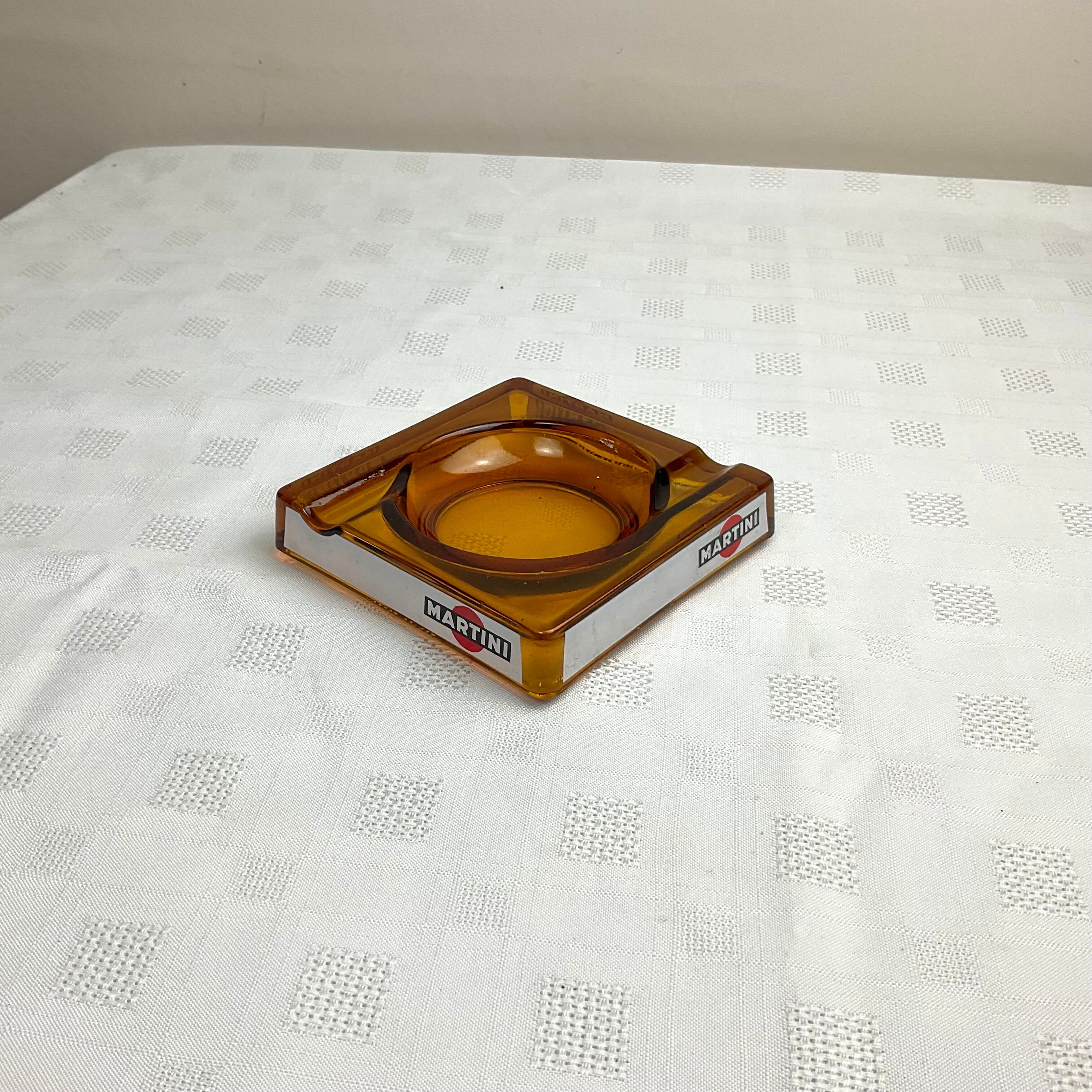 Vintage Martini ashtray. Creation Publicitas Paris