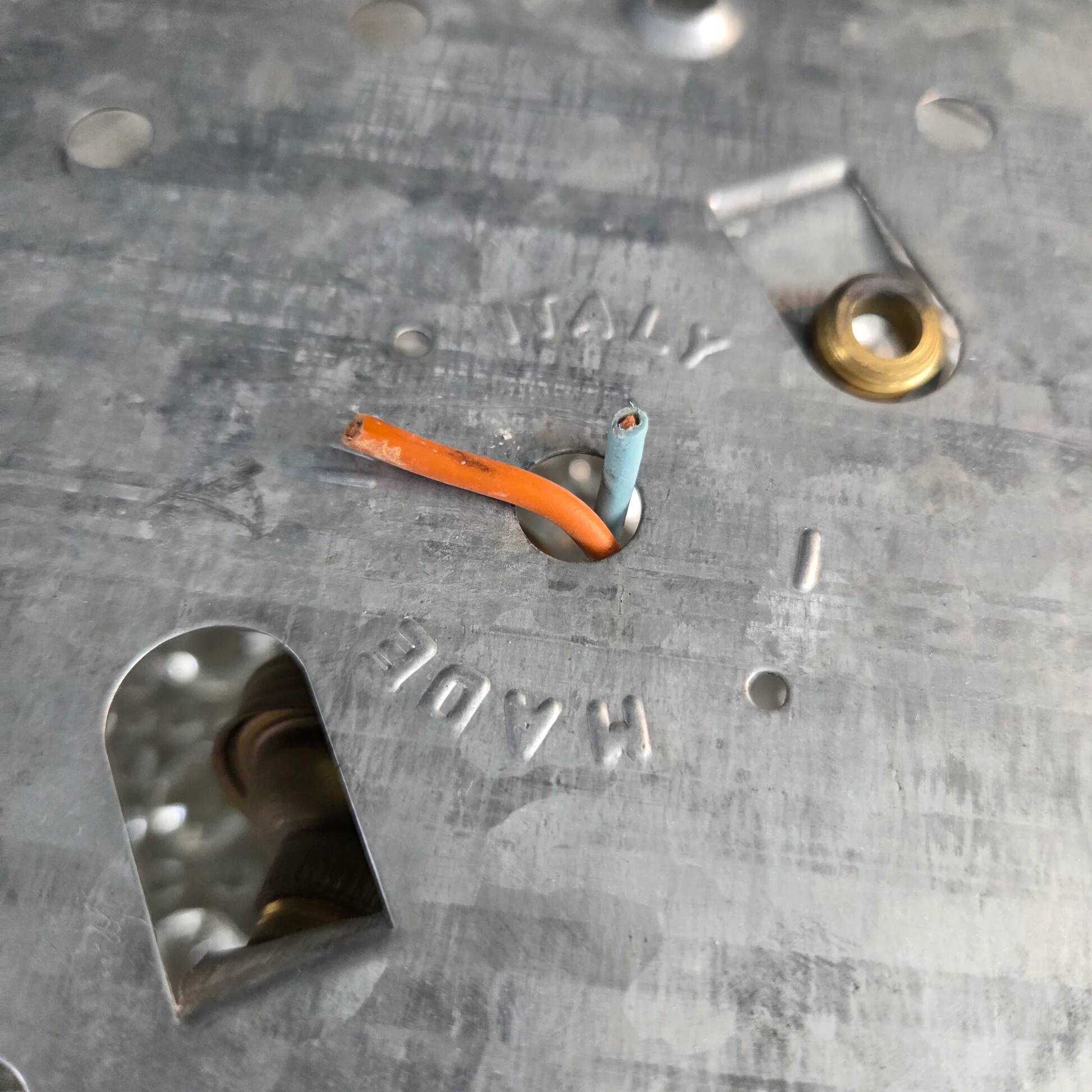 Plafonnier ou applique en verre moulé