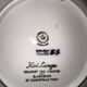 Royal Copenhagen porcelain Christmas plate 1966