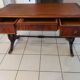 English flap desk and these 2 armchairs early XXeme