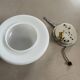 Lot de 3 appliques en opaline
