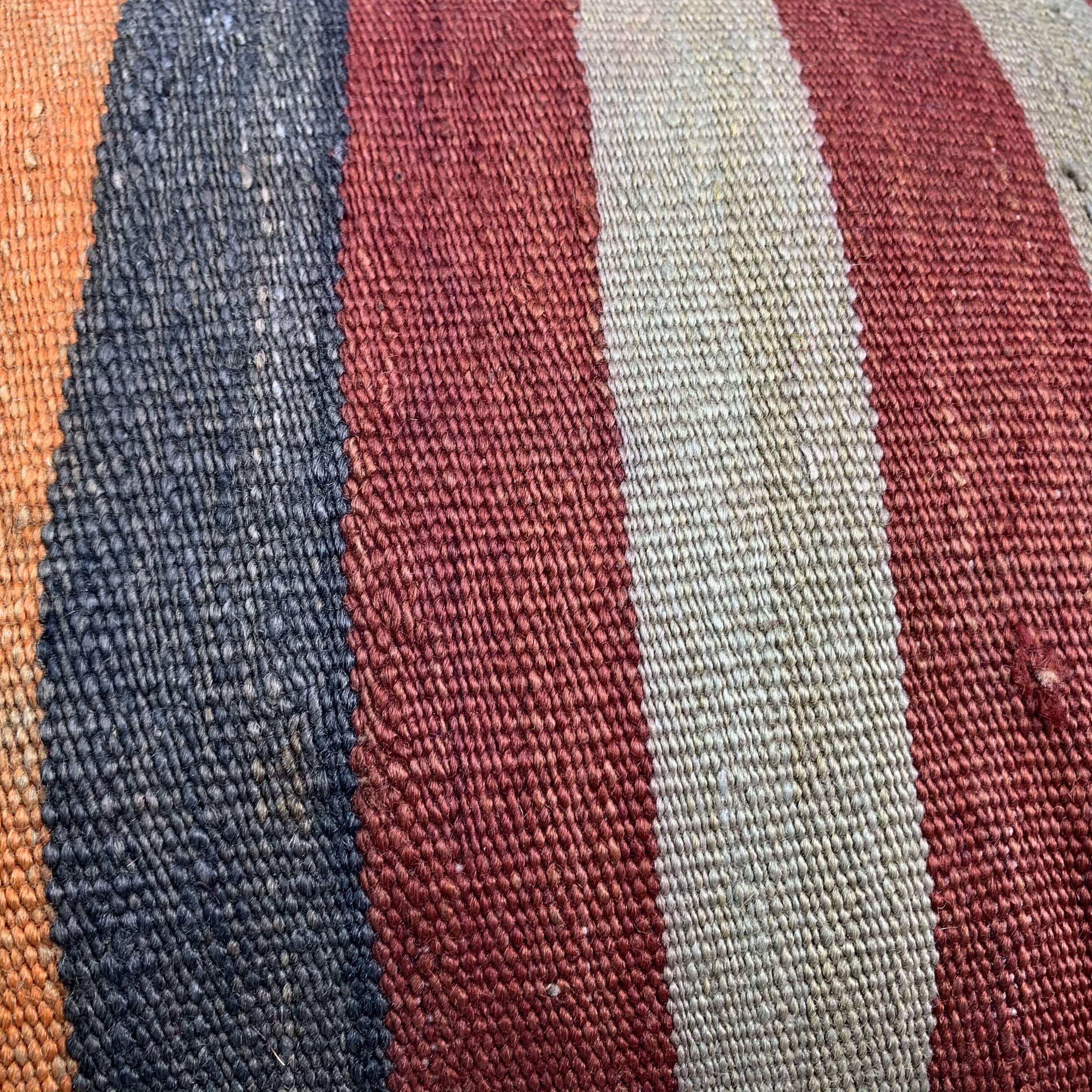 Vintage turkish kilim cushion cover , 120 x 40 cm