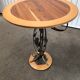 Art deco style pedestal table