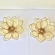 Candlestick flower in brass