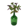 Dame Jeanne en verre vert émeraude