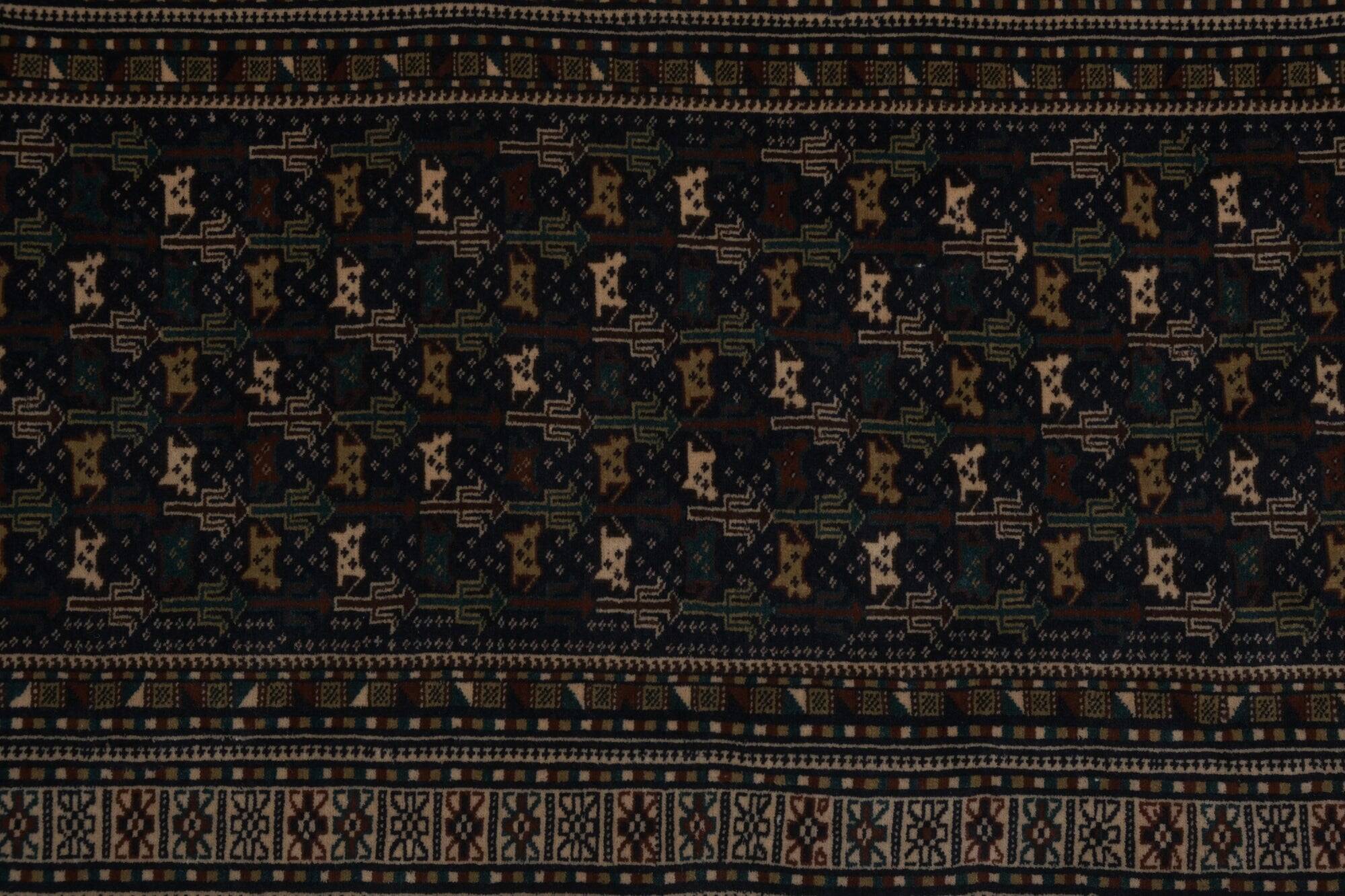 Tapis de couloir turc vintage