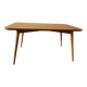 Numbered solid oak table designer
