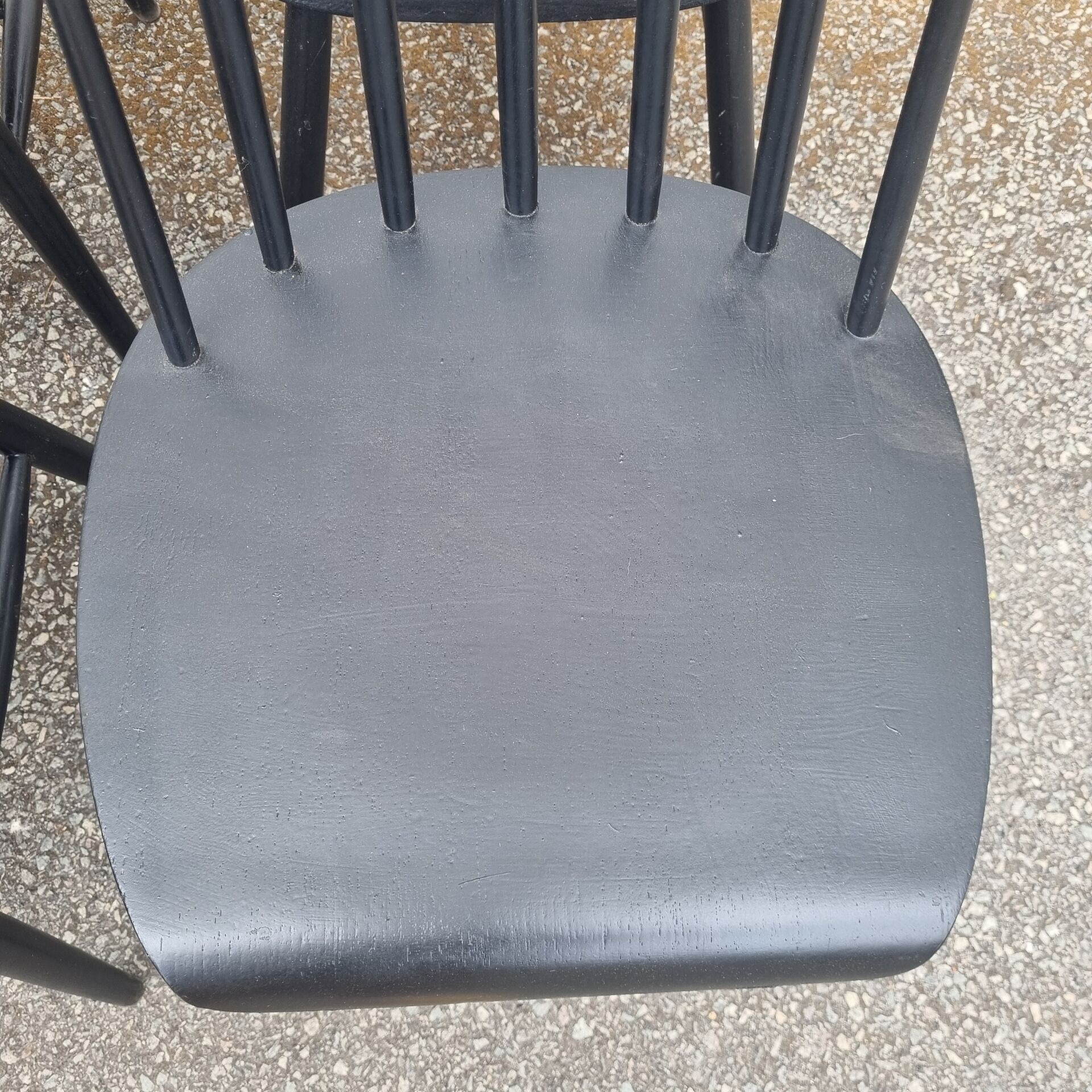 4 chaises scandinave Fanett Ilmari Tapiovara