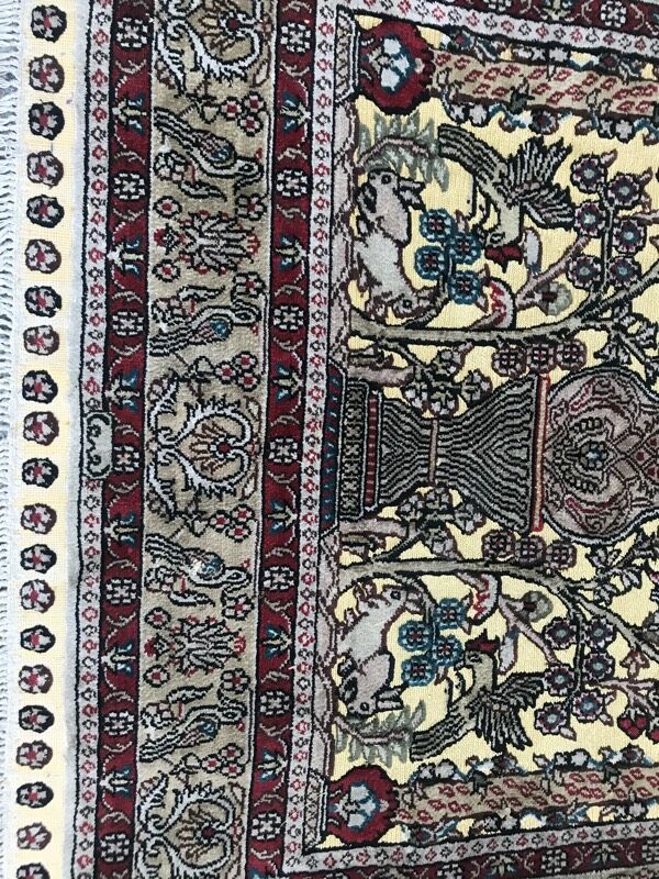 Hereke silk carpet 95x153 cm