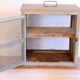 Garde manger grillagé shabby chic