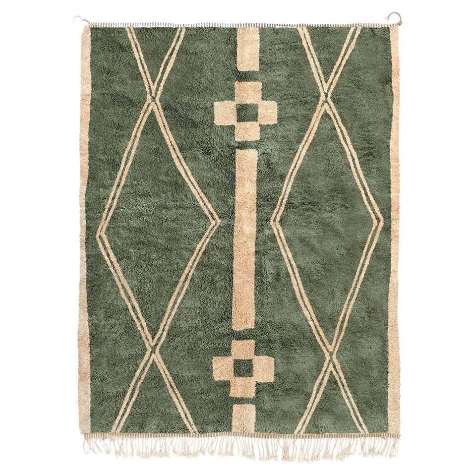 Tapis Doré beni ouarine fait main traditionnel 250cmx350cm