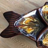 Grand plat Poisson Vallauris
