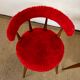 Paire de chaises moumoute