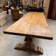 Large monastery-style table in aged fir.