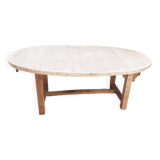Table de ferme ovale