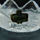 Vide-pocket / crystal cup with floral decoration