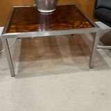 Table basse, d'appoint vintage en lucite