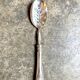 Christofle silver-plated monogrammed sugar shaker