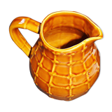 Pitcher in faience of saint clement