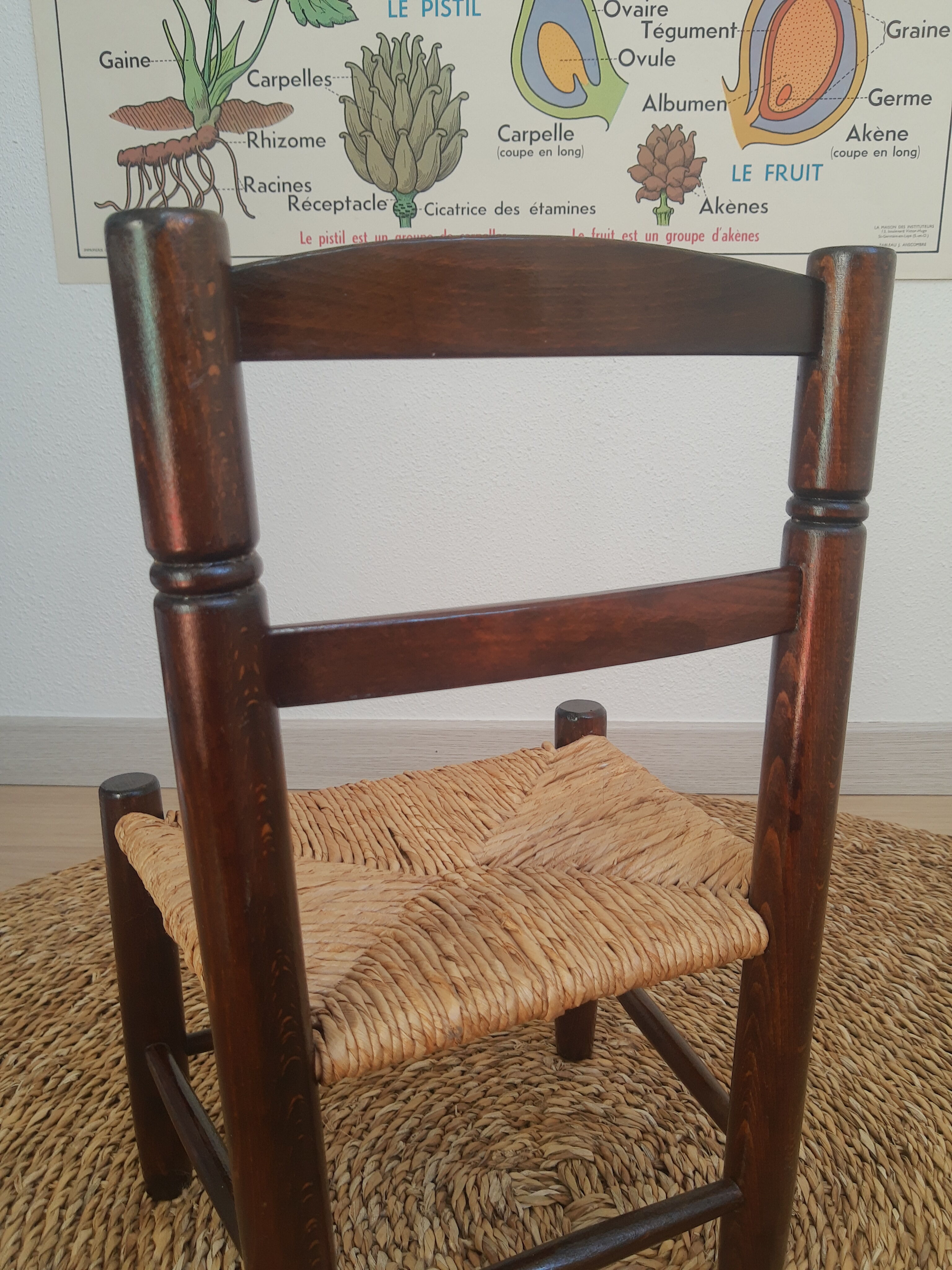 Chair mulched vintage child