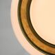 Rare White & Golden Bud Lamp by Luigi Massoni for Guzzini, 1960s