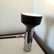Chrome stem wall lamp from the 70s