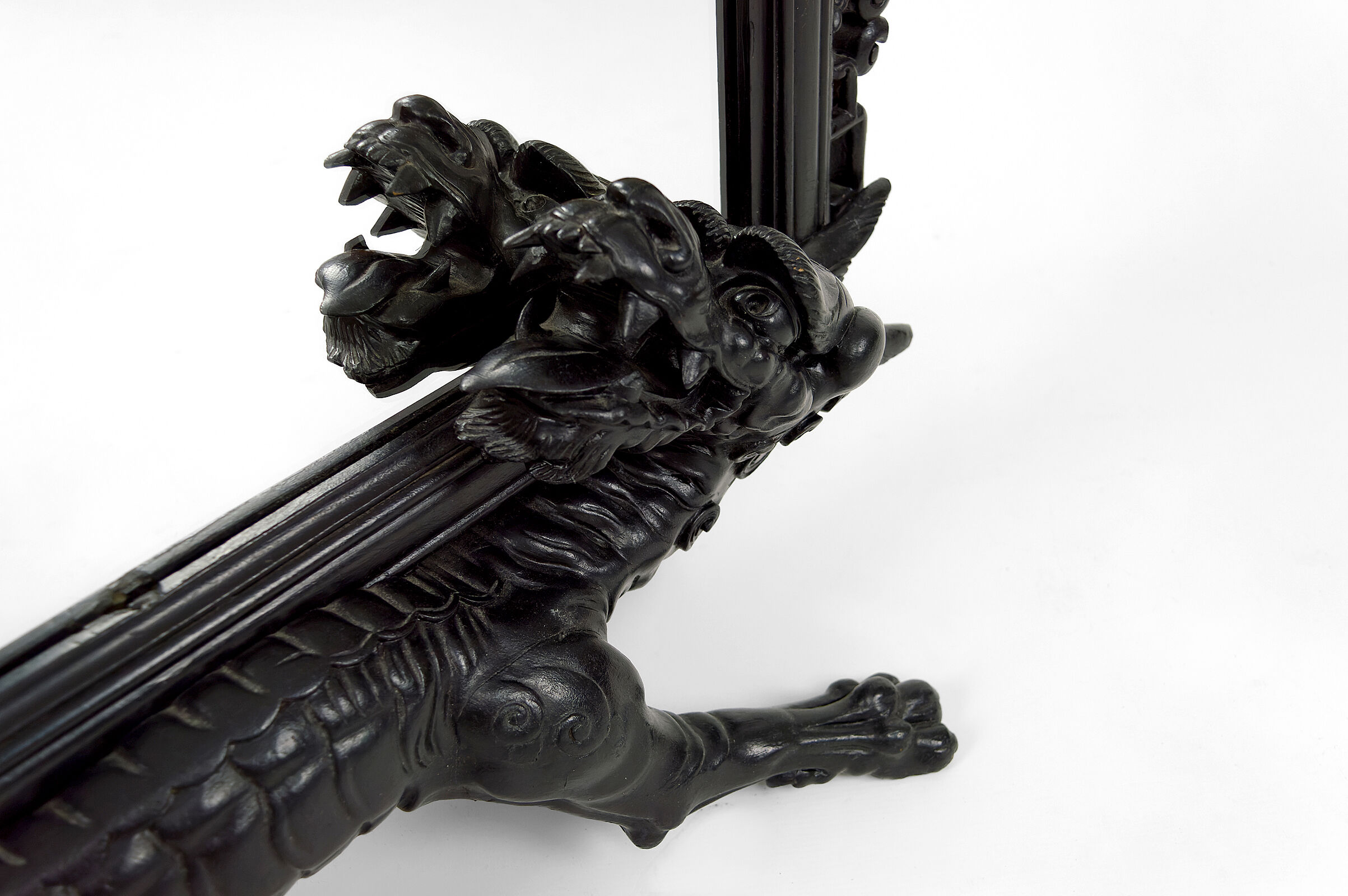 Viardot Japanese dragon mirror, circa 1880