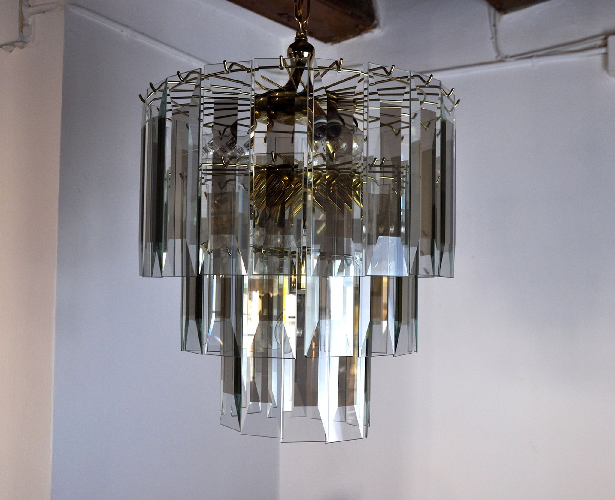 Lustre Veca, 3 niveaux, Italie, 1970