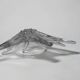 Baccarat crystal star coupe 40cm — perfect condition, authentic mark