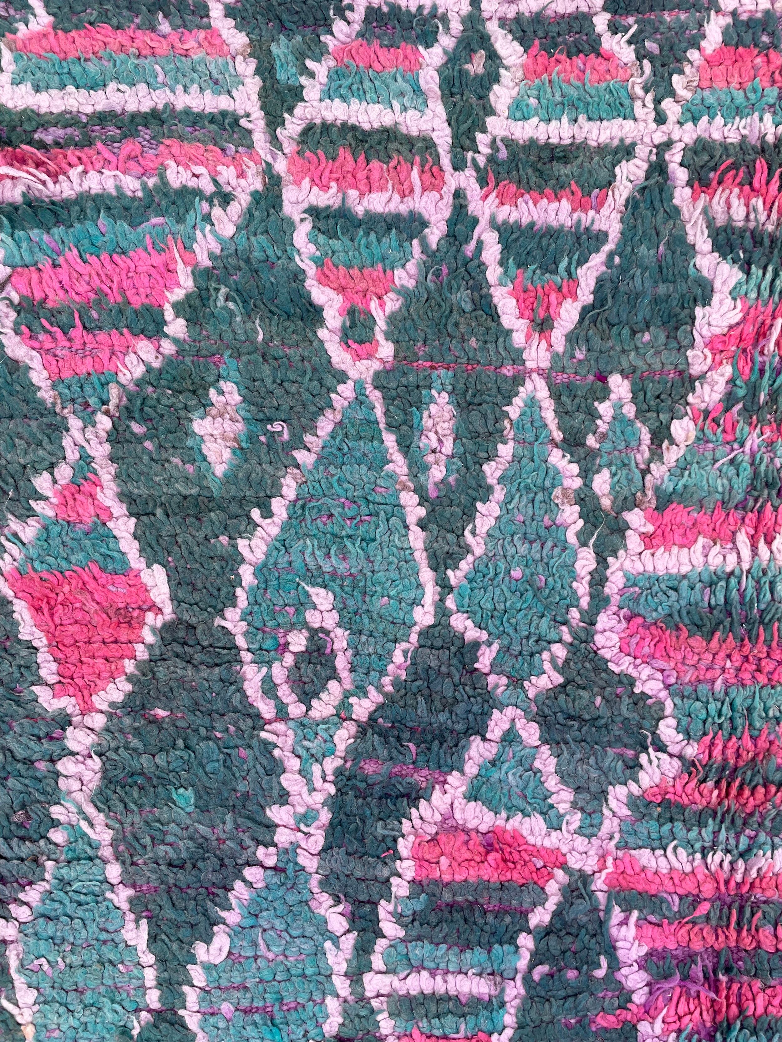 Rug berber boujaad vintage 170x320 cm