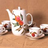 Evesham 5 Cup Fruit Cafetiere, Royal Worcester Eves Fine Bone China