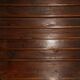 Sideboard with half-columns in walnut, Empire period.