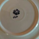 Plat en faïence Delft Boch Fr