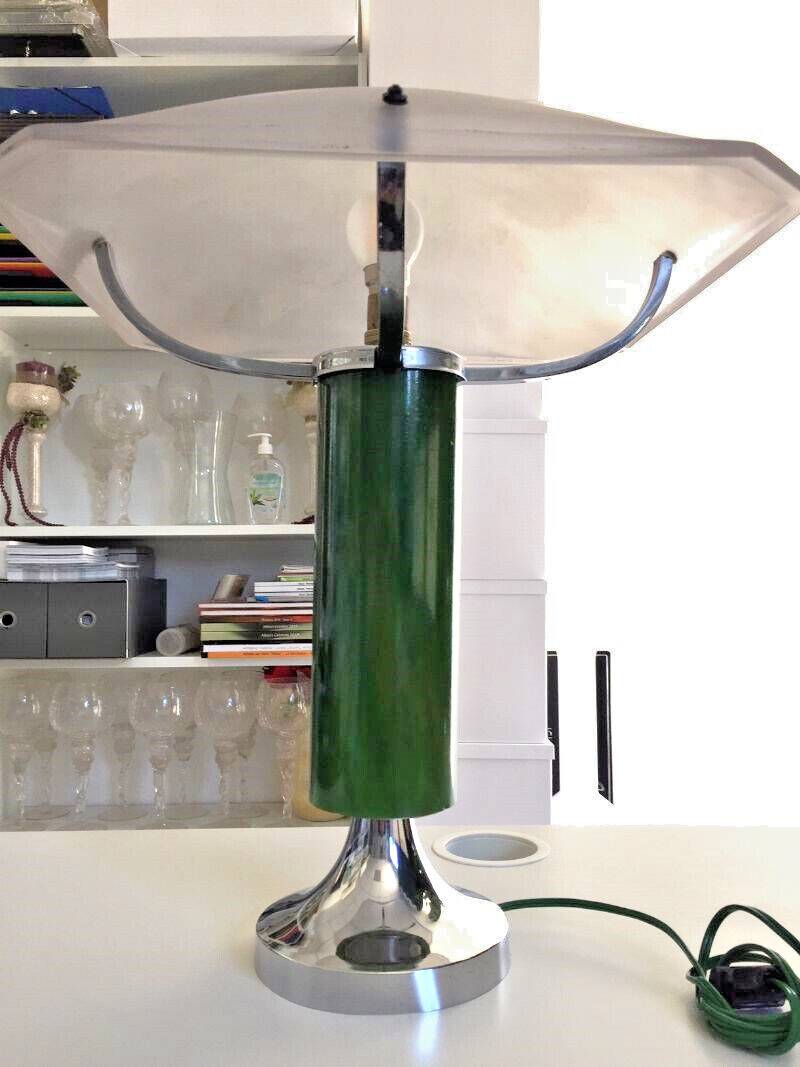 Large Italian Design Ministerial Desk Lamp 1950s