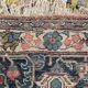 Tapis ancien persan iranien Tabriz fait main 284x360cm
