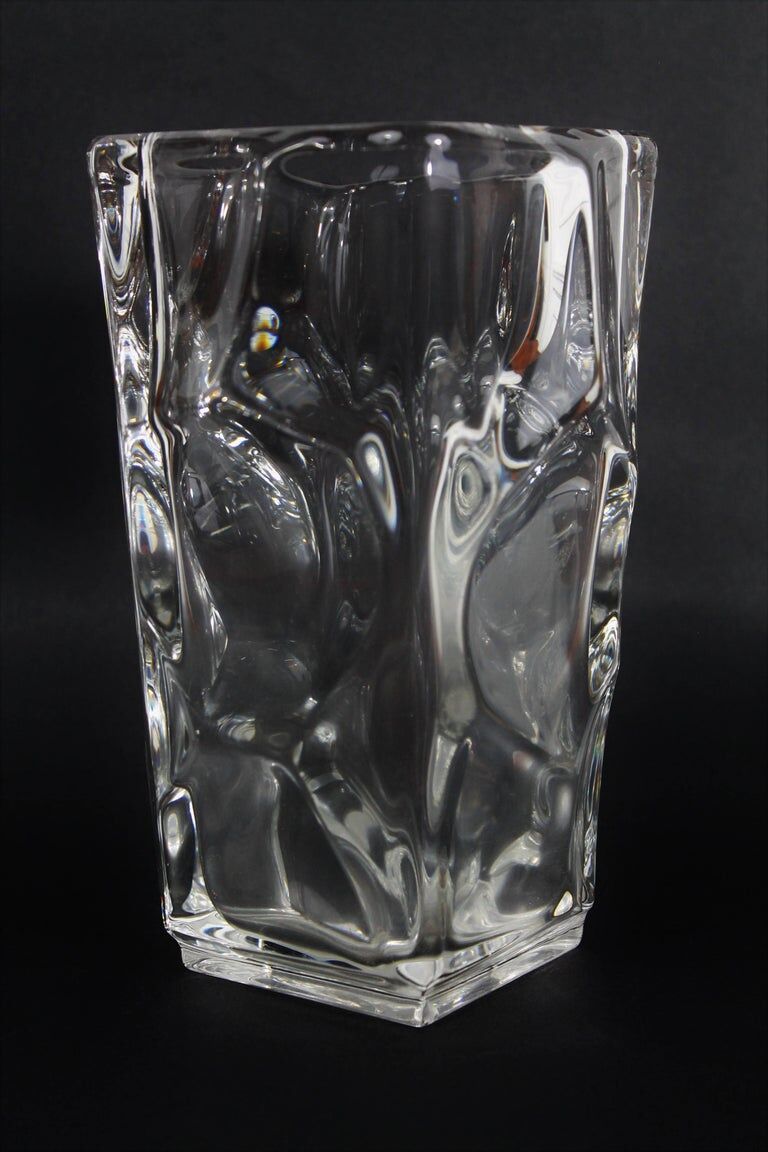 Crystal Vase, Vintage, 1950