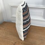 Coussin ethnique en coton bio 40cm