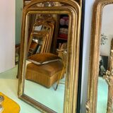 Large French Antique 19th C Louis Philippe Mirror Sale price