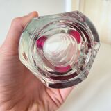 Pressed Molded Glass Vase - Windsor Model by Luminarc, 1970s