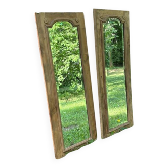 Portes avec miroir biseauté