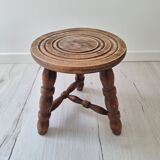 Vintage tripod stool