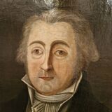 18th century, portrait of a man oil on canvas